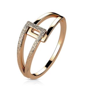 52 (16.6) Kristall Fingerring Damen silber Edelstahl mit groÃƒÂŸem Zirkonia Stein (Ring Fingerring...
