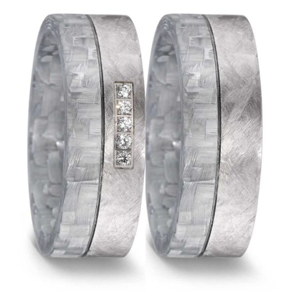Trauringe Carbonringe Titan 52598/023/005/N270-52598/023/000/N270