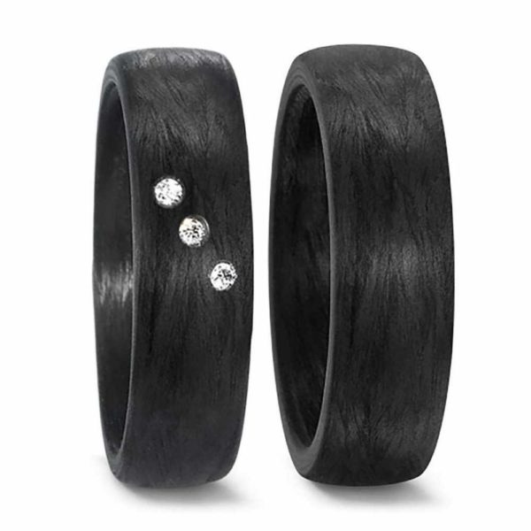 Carbonringe TF-59303P 3 x Diamanten