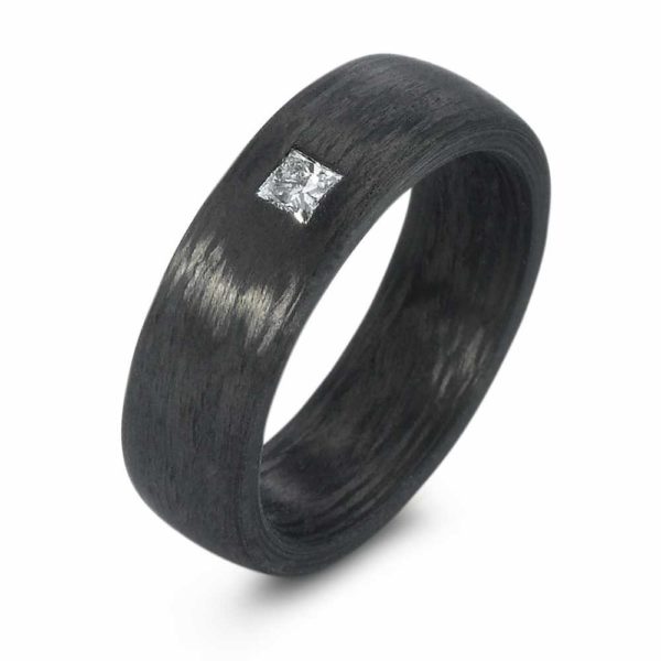Damenring 59334 mit Diamant CarrÃ©e