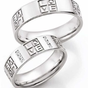 Trauringe Weissgold 66/38090-060-38100