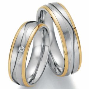 Trauringe Edelstahl 585/Gold Ruesch 88/01810-060
