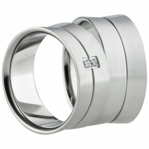 Partnerringe Edelstahl AB1144-AB1125