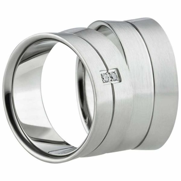 Partnerringe Edelstahl AB1144-AB1125