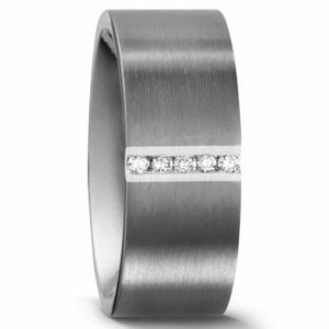 Damenring Titan mit Silber 50983-5 mit Diamant