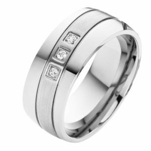 Damenring Titan DT053 mit Zirkonias
