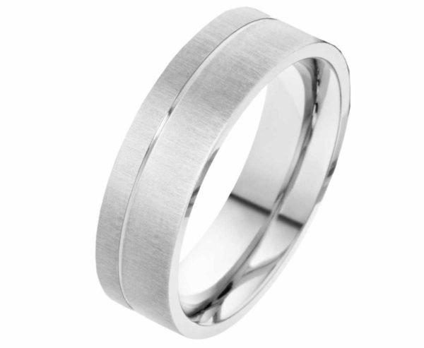 Herrenring Edelstahl HE051 ohne Stein mit gratis Gravur