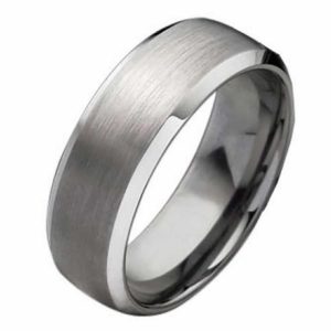 Damenring Wolframring DW111 ohne Stein