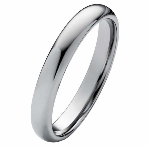 Damenring Wolframring DW139 ohne Stein