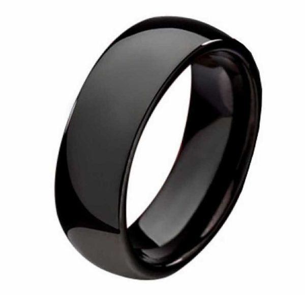Damenring Wolframring DW153 Unisex gratis Gravur