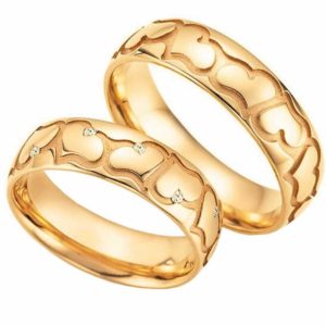 Trauringe Gold 66/38010-060-66/38020-060