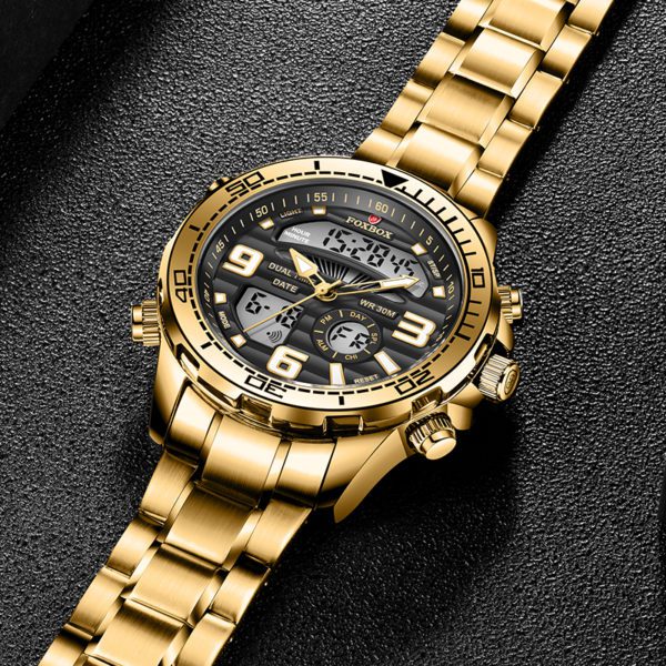 LIGE Military Luxus-Uhr mit vielen Funktionen – Bild 5