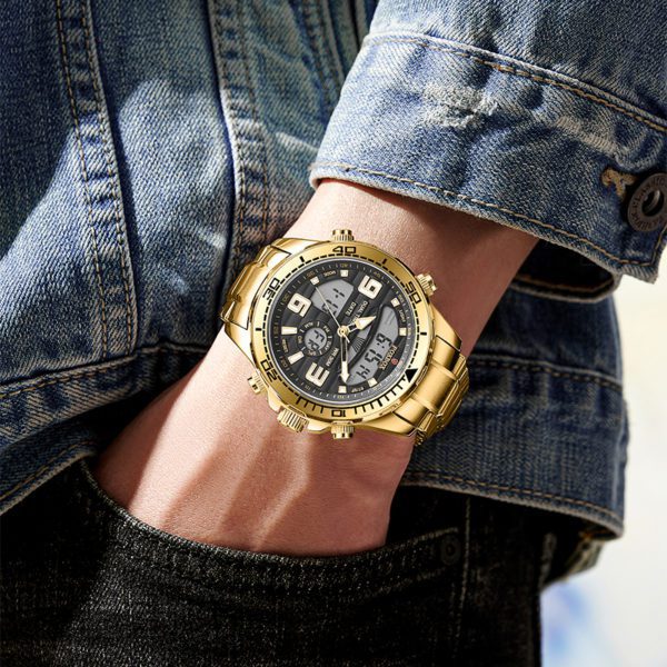 LIGE Military Luxus-Uhr mit vielen Funktionen – Bild 6