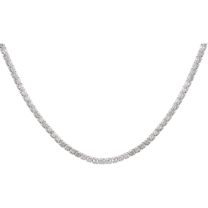 Tennis Kette Sterlingsilber mit Topasen