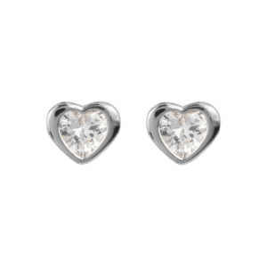 Ohrstecker Sterlingsilber mit weioeŸen Topas Edelsteinen