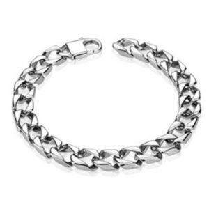 Armband Koenigskette Silber aus Edelstahl Unisex