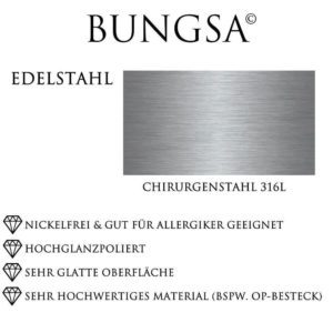 Creolen farbige AuÃƒÂŸenringe Silber aus Edelstahl Unisex