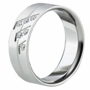 Damenring Edelstahl AB1008