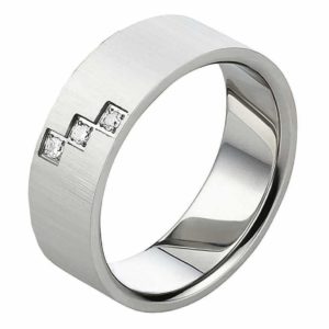 Damenring Edelstahl AB1010