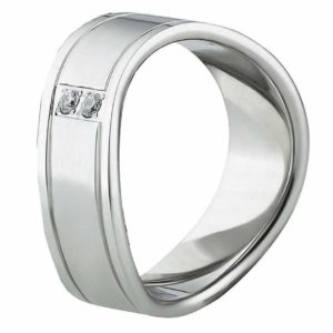 Damenring Edelstahl AB1138