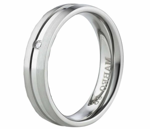 Damenring Edelstahl AB2002
