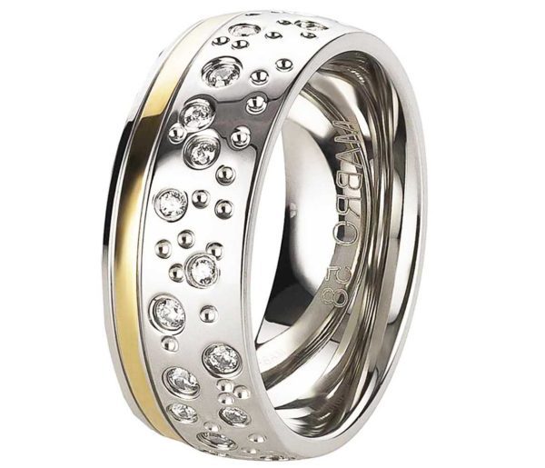 Damenring Edelstahl AB3202