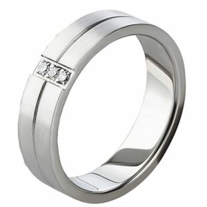 Damenring Edelstahl AB816