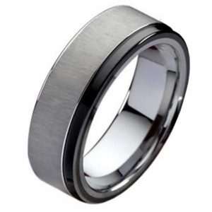 Damenring Wolframring DW105 ohne Stein