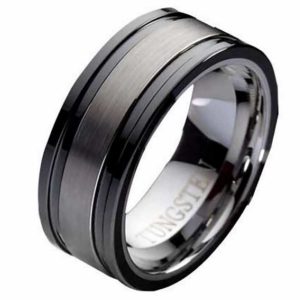 Damenring Wolframring DW106 ohne Stein