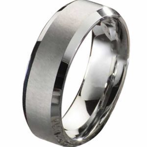 Damenring Wolframring DW138 ohne Stein
