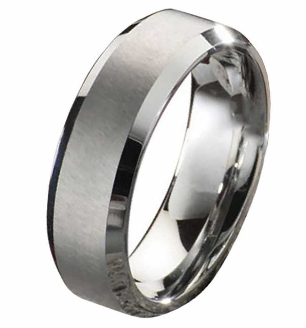 Damenring Wolframring DW138 ohne Stein