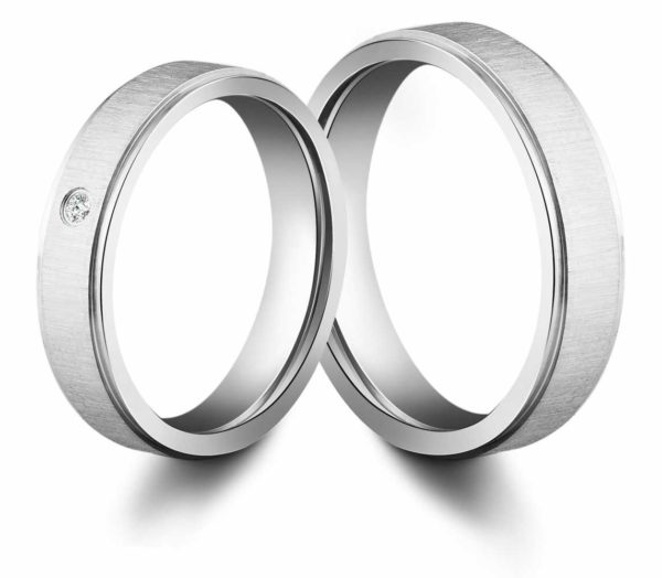 Partnerringe Edelstahl E075