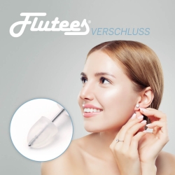 6 x Flutees Premium Verschluesse fuer Ohrringe Ohrstecker