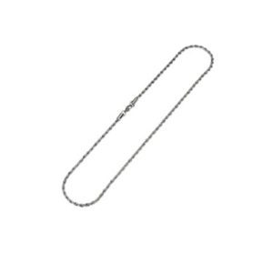 Kette Glieder dreifach verziert Silber aus Edelstahl Unisex