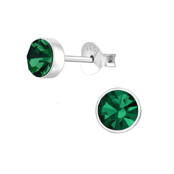 Ohrstecker Schmetterling sand-gestrahlt Gold aus Edelstahl Unisex