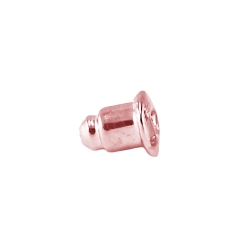 20 x Ohrsteckerpoussette Hinterstecker rosÃ©farbend