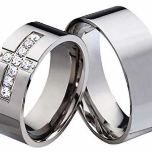 Partnerringe Titan PT015 Silber