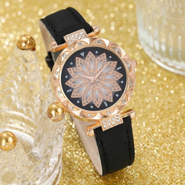 Uhren-Geschenk-Set-Uhr-Armband-Halskette-Ohrringe #01 – Bild 4