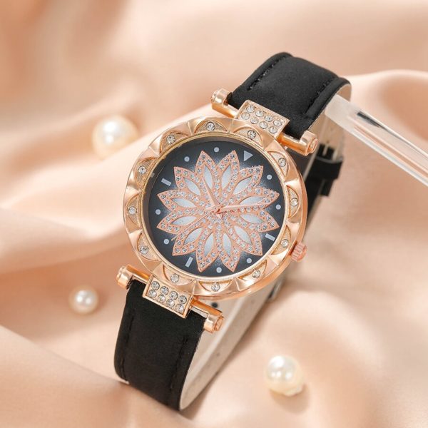 Uhren-Geschenk-Set-Uhr-Armband-Halskette-Ohrringe #01 – Bild 6