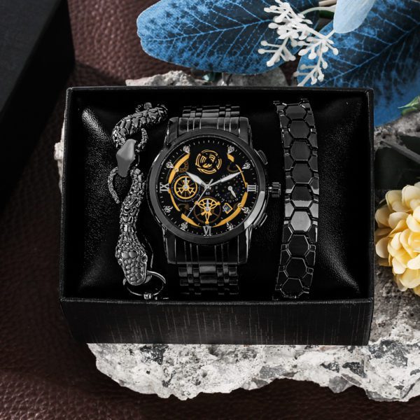 Uhren-Geschenk-Set-Uhr-Armbänder #01 – Bild 2