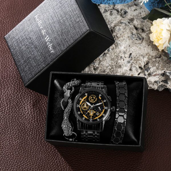 Uhren-Geschenk-Set-Uhr-Armbänder #01