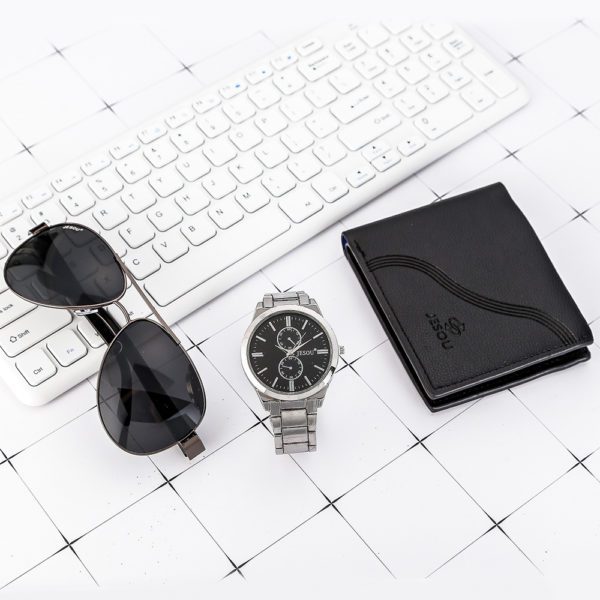 Uhren-Geschenk-Set-Uhr-Sonnenbrille-Brieftasche #14 – Bild 4