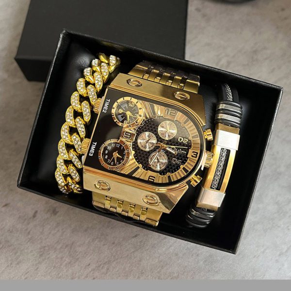 Uhren-Geschenk-Set-Uhr-Armbänder #36