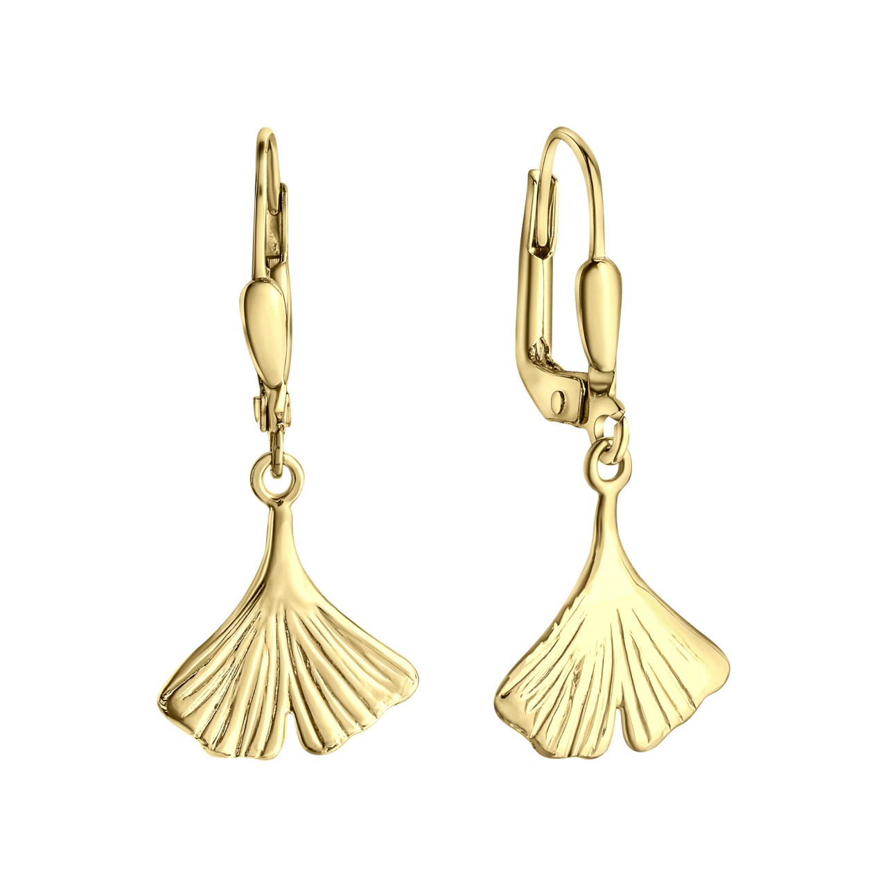 Echtschmuck Ohrhänger Ohrringe 333er Gelbgold 2,8cm, 1 Paar