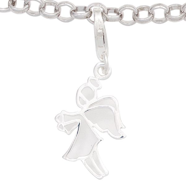 Einhänger Charm Engel Schutzengel 925 Sterling Silber CJ