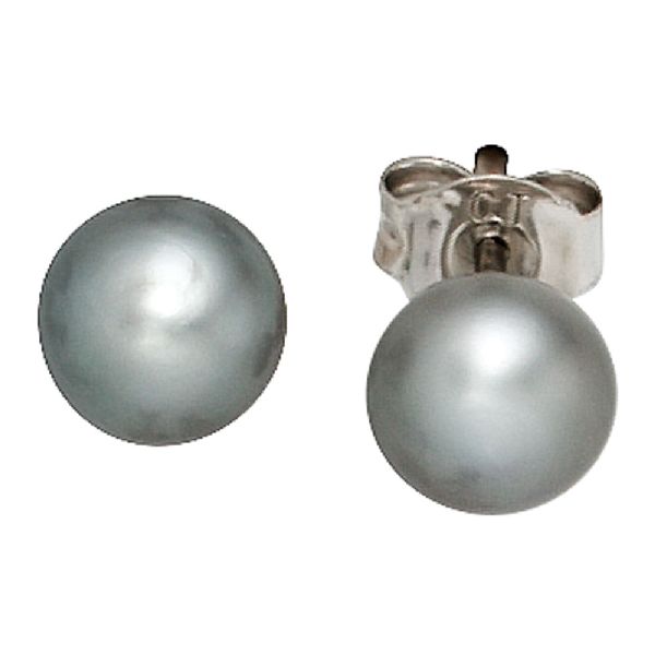 Ohrstecker 925 Sterling Silber 2 Süßwasser Perlen Ohrringe Perlenohrstecker CJ