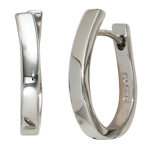 Creolen 925 Sterling Silber Ohrringe Silberohrringe Silbercreolen CJ