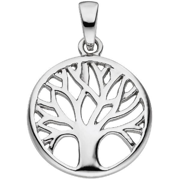 Anhänger Baum Lebensbaum 925 Sterling Silber Silberanhänger CJ
