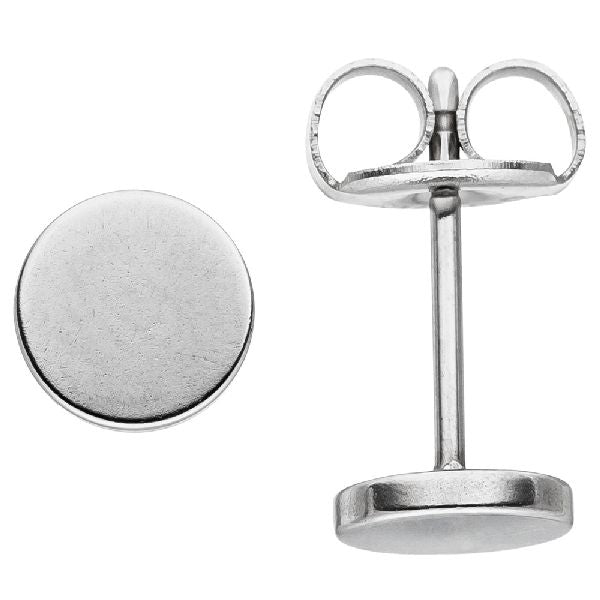 Ohrstecker Studs 6 mm aus Edelstahl Ohrringe CJ