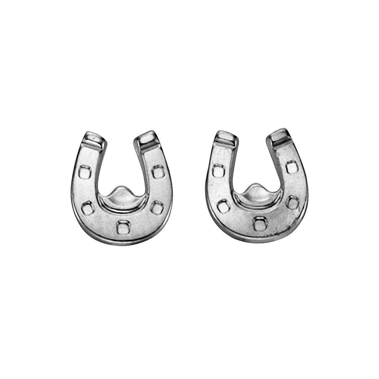 Echtschmuck Ohrstecker Kinder 925er Sterling Silber Hufeisen 0,6cm, 1 Paar